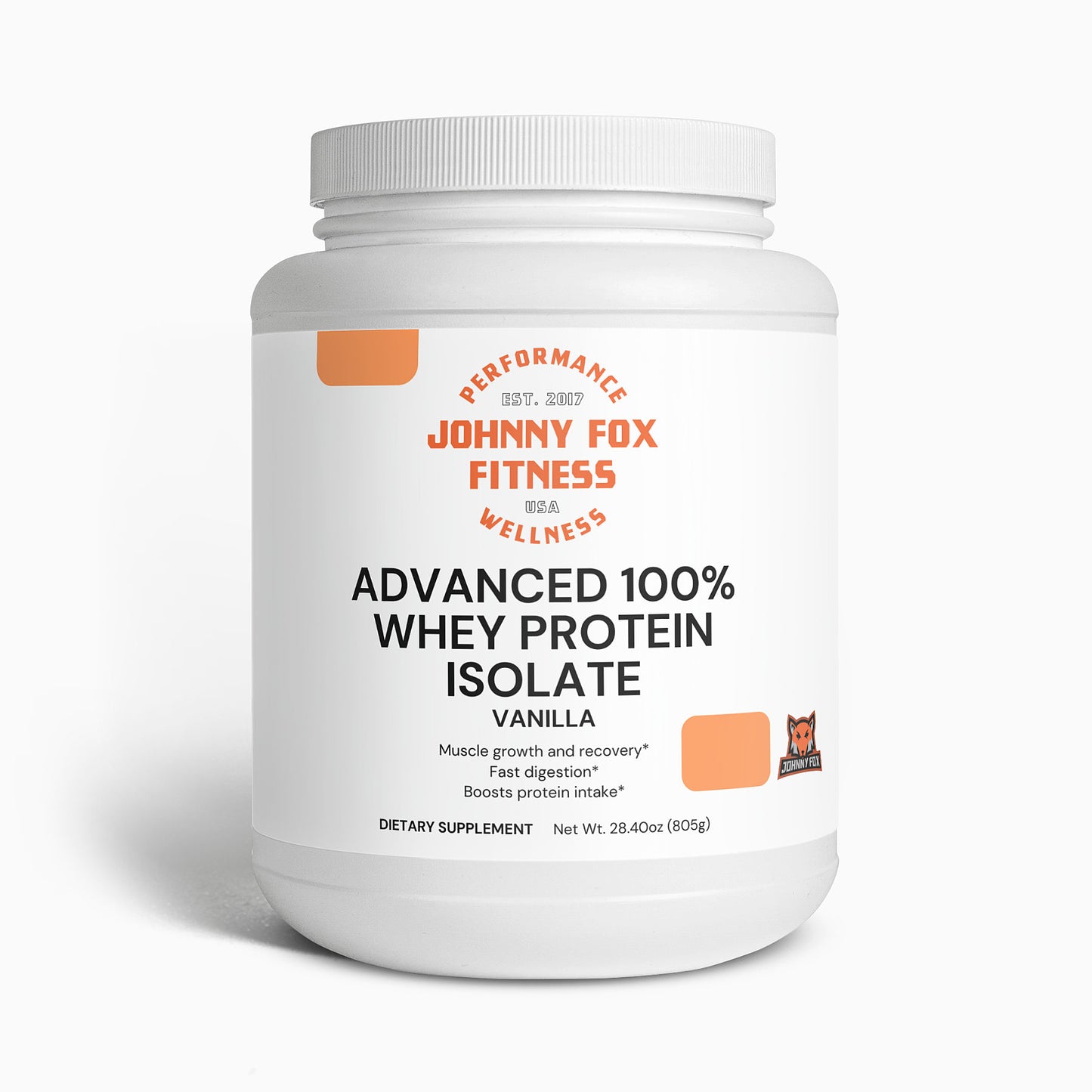 Advanced 100% Whey Protein Isolate (Vanilla)